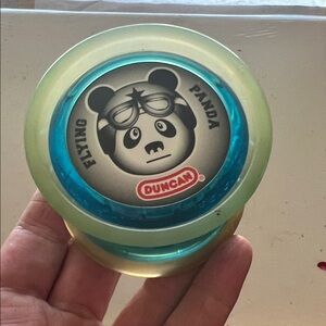 Duncan Flying Panda Yo-Yo in Aqua and Lime